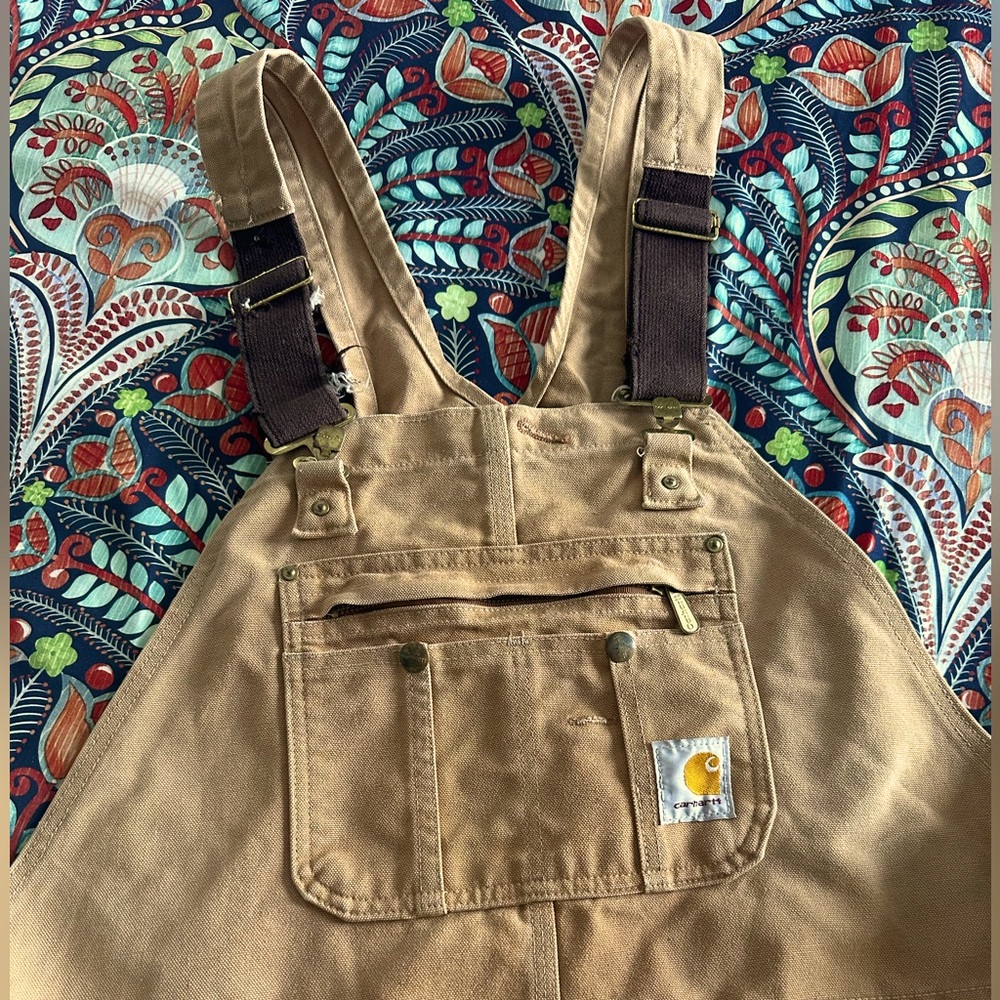 Carhartt Overalls - Cold Weather Quilted Lining